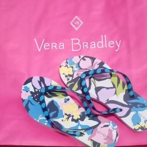 Vera Bradley Flip Flops (NWOT)